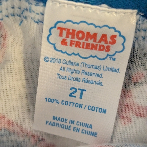 Thomas & Friends Blue and White Underwear & Socks Set 2T For  Train Lovers New! - Picture 5 of 6